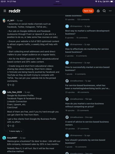 Customer's submitted image, a screenshot of a social media discussion forum.