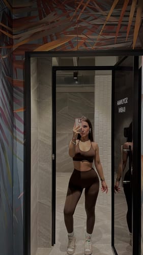 Customer photo review of Minimal Halter Bra