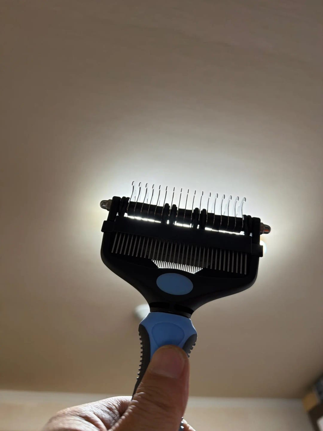 Customer photo review of 3-in-1 Pet Hair Removal Brush