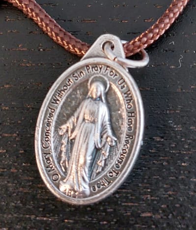 Customer photo review of Miraculous Medal