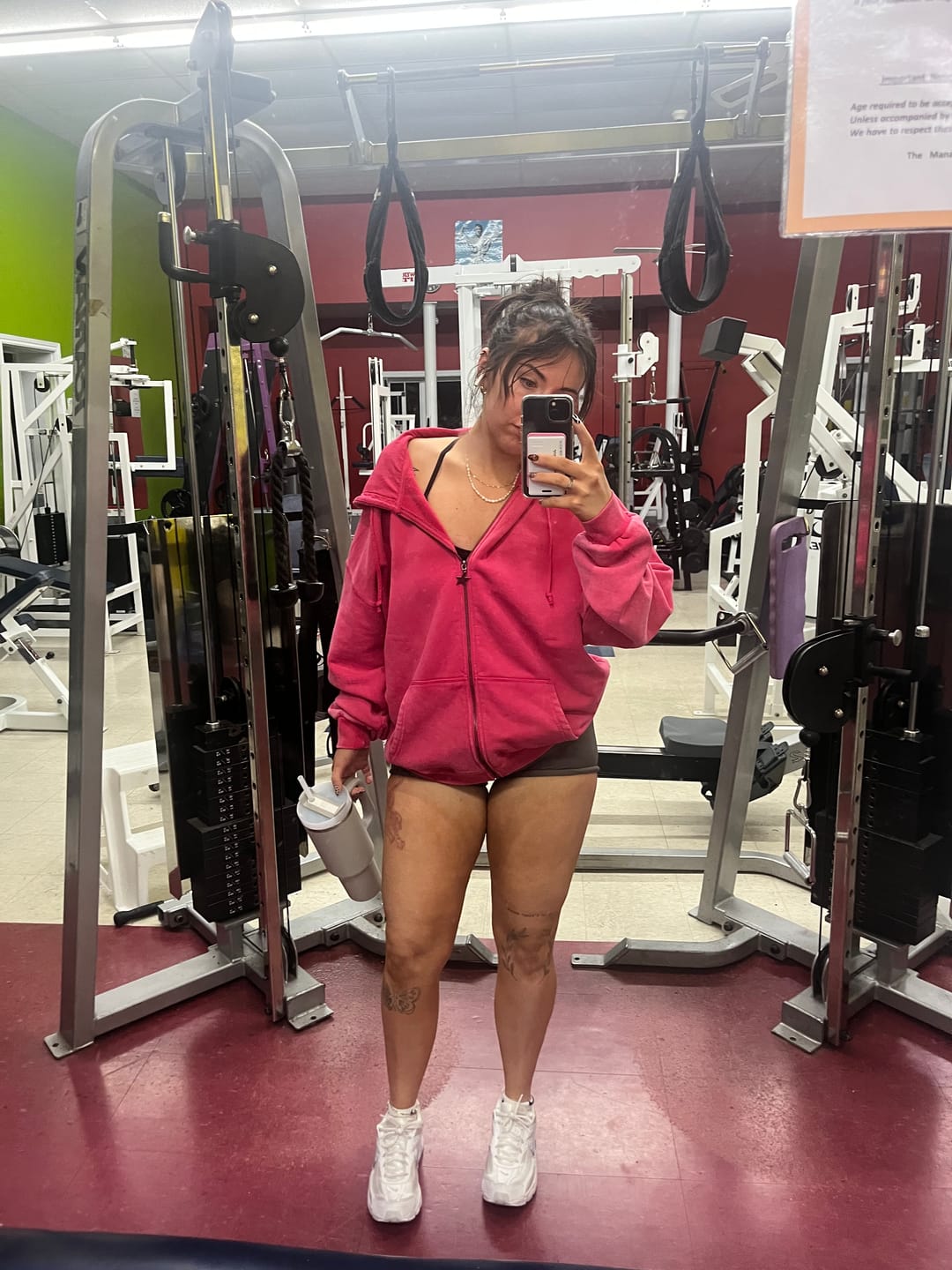 Customer photo review of W533 Flashback Zip Hoodie