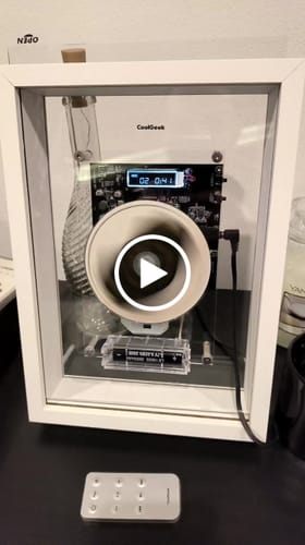 Customer video review of M1 Music Frame CD Player