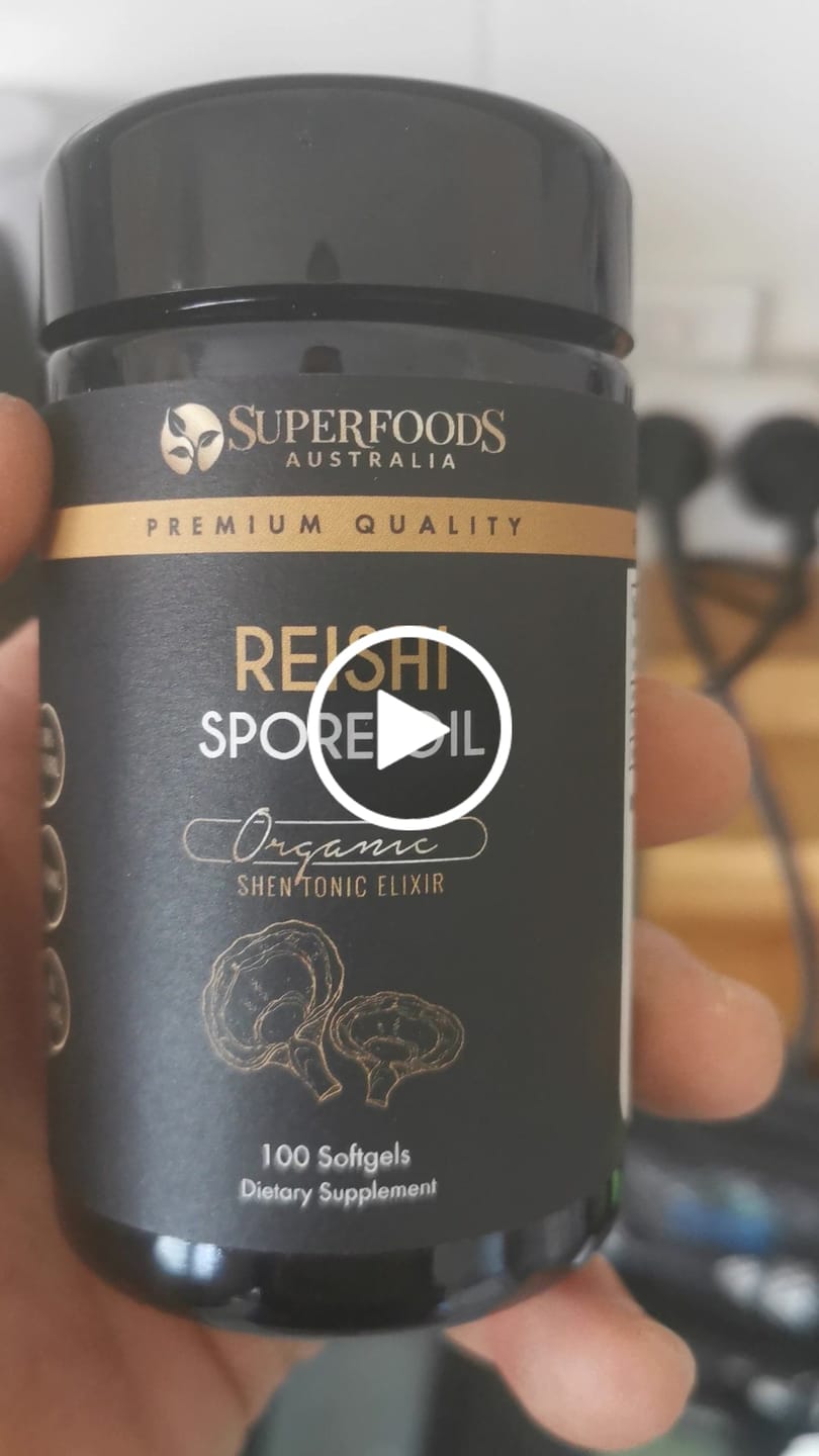 Customer video review of Reishi Mushroom Spore Oil Softgels
