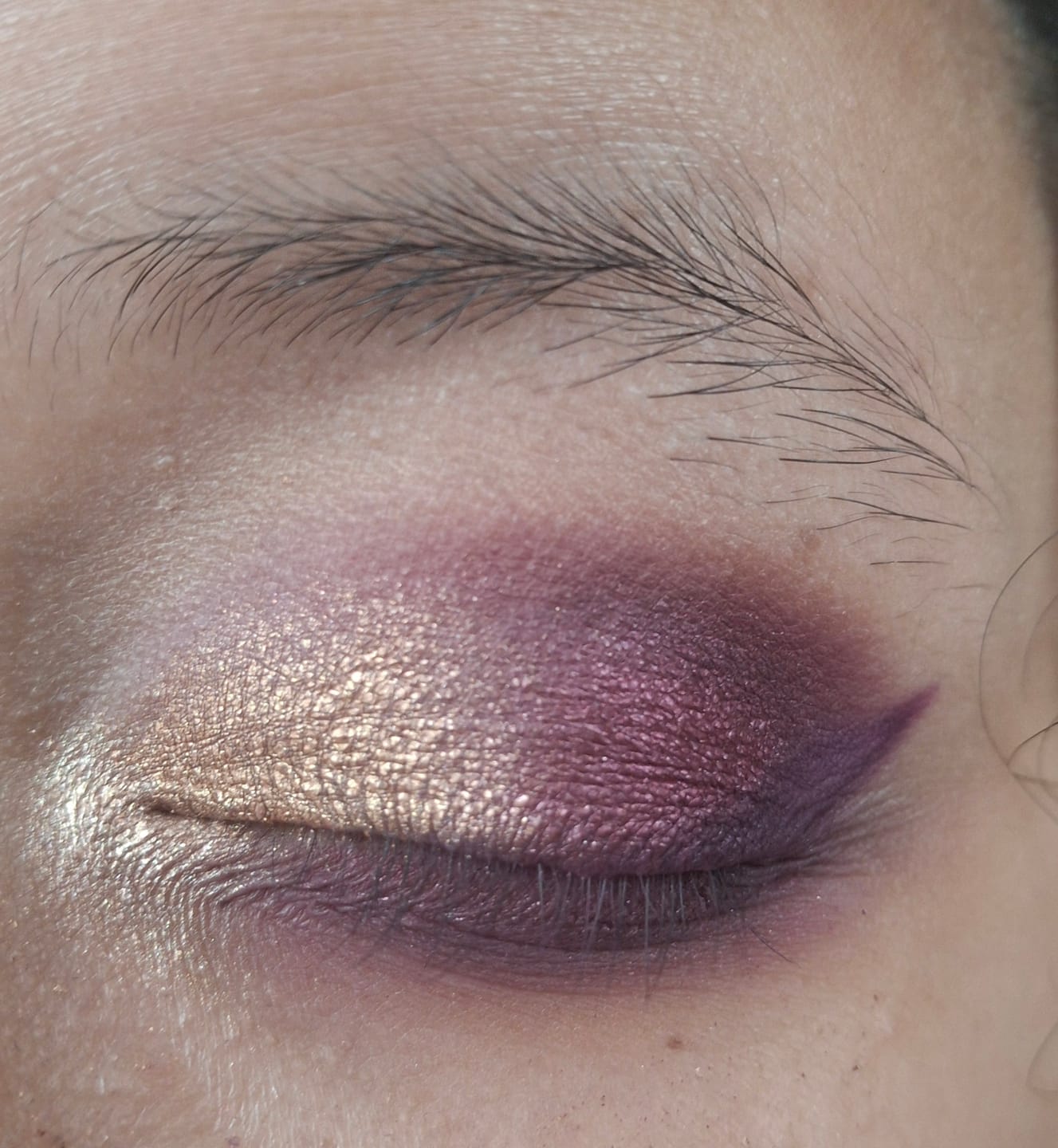 Customer photo review of P. Louise Magnetic Pro Single Eyeshadow Pan
