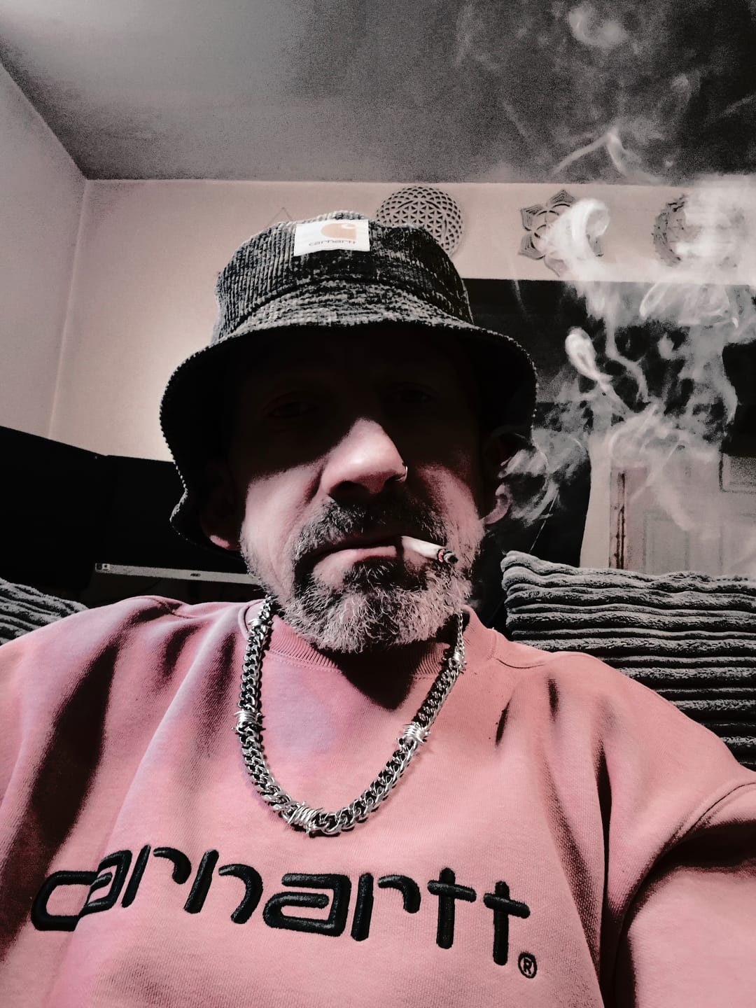 Customer photo review of 9mm Barb Wire Cuban Chain
