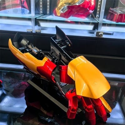 Customer photo review of Iron Man Mark 42 Voice-Controlled Transforming Gauntlet