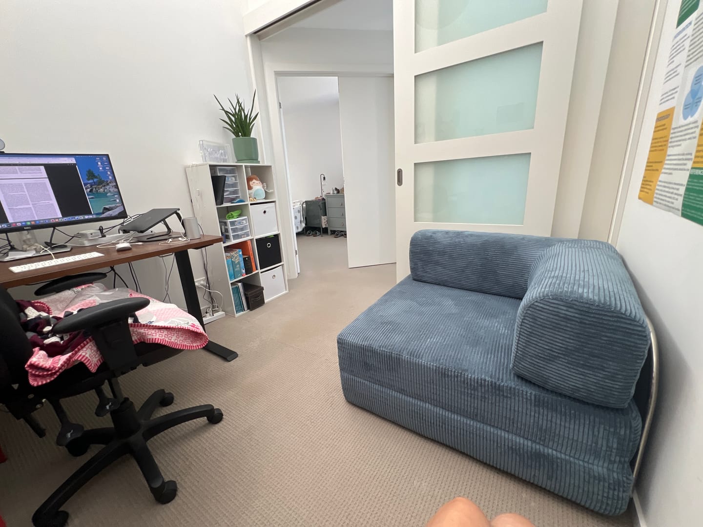 Customer photo review of Nova Modular Corner Seat-Aegean Blue