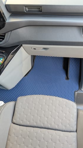 Customer photo review of Fußmatten für Van - Komplettset