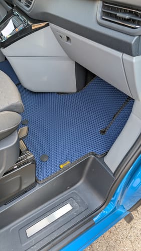 Customer photo review of Fußmatten für Van - Komplettset