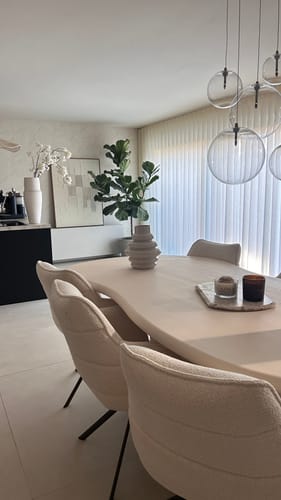 Customer photo review of Wabi-Sabi Layers - Beige Textured Abstract Wall Art - Neutral Tones Minimalist Home Decor