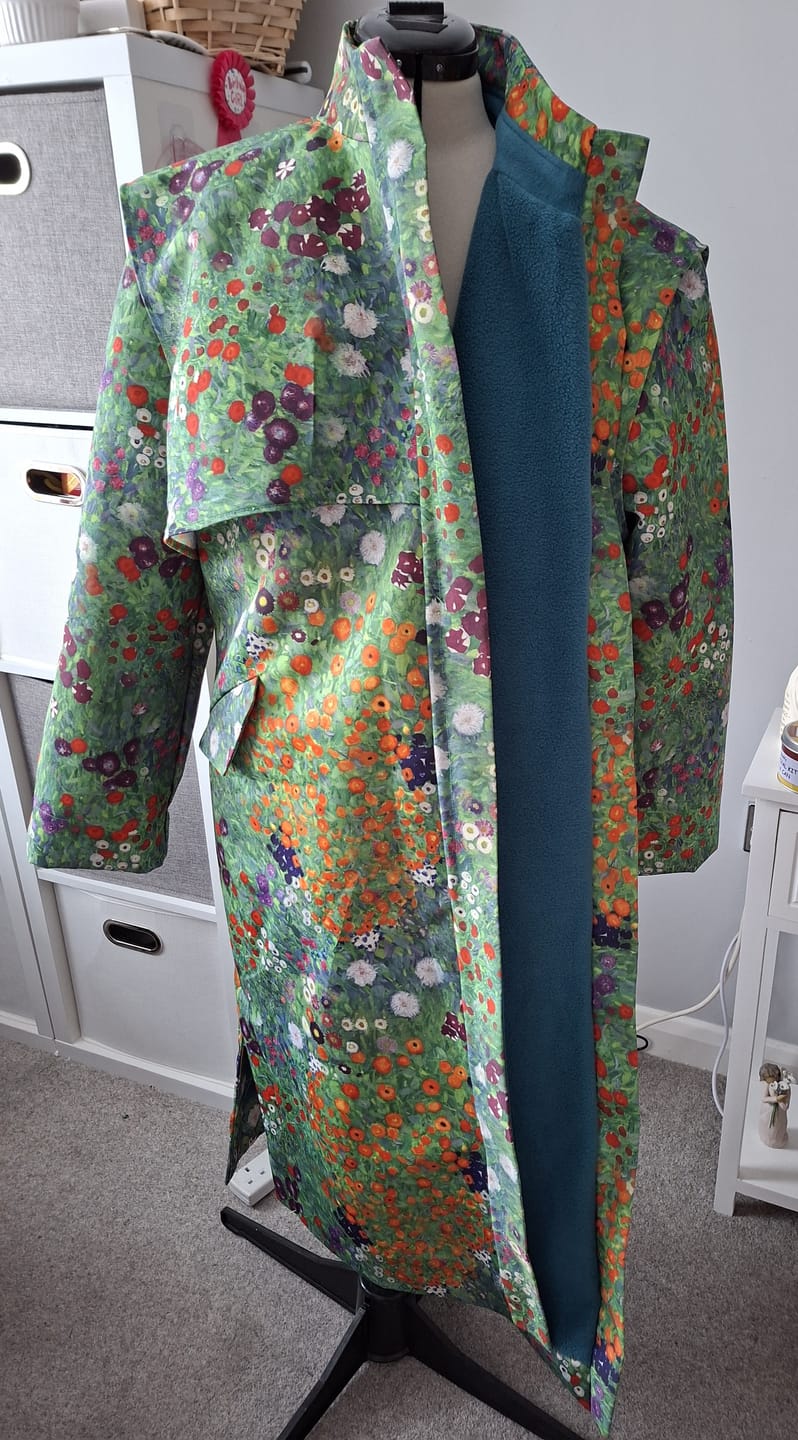 Customer photo review of Klimt Flower Garden Water Resistant Fabric