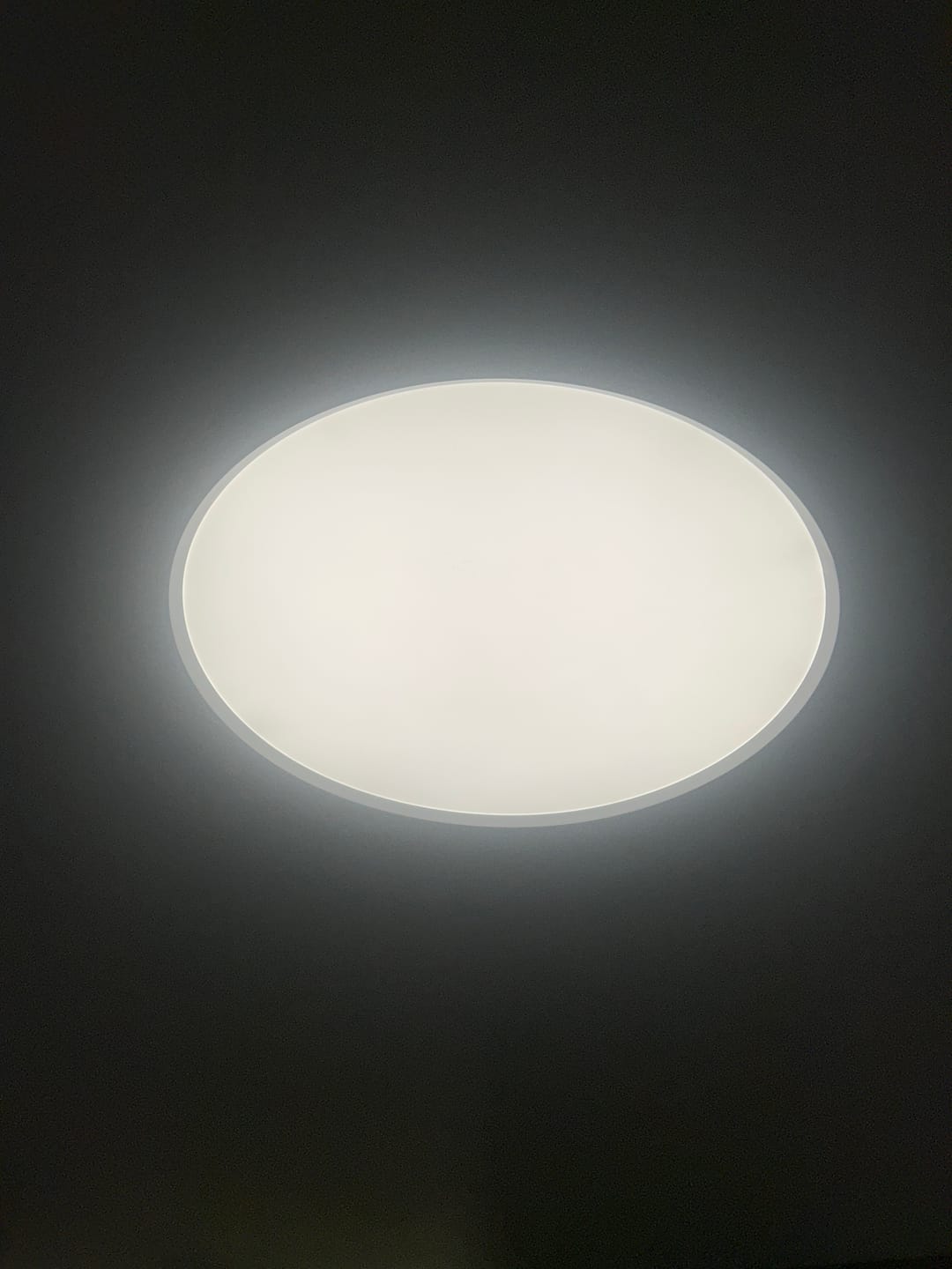 Customer photo review of WOMO Flat Round Flush Mount Ceiling Light-WM1024