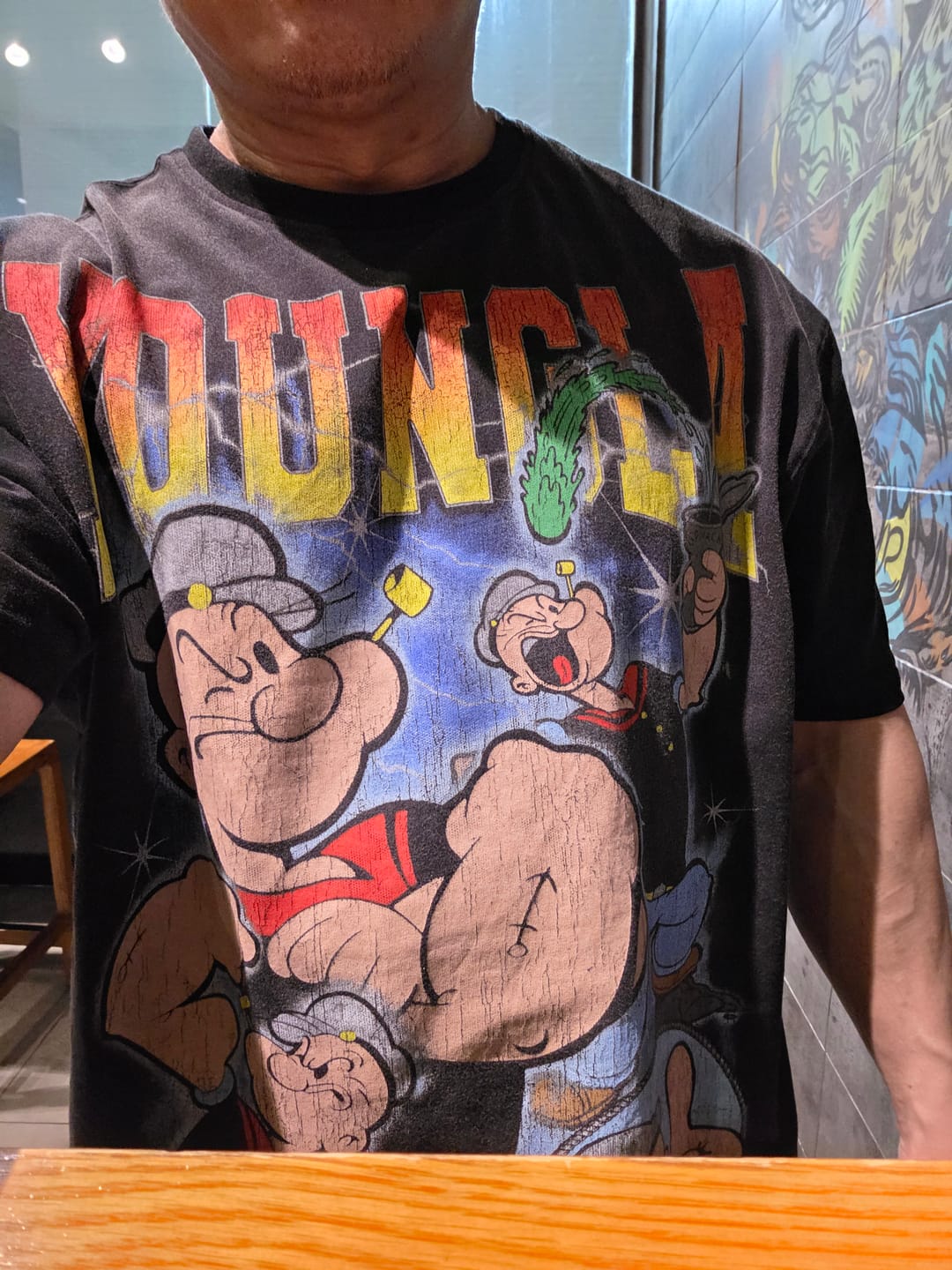 Customer photo review of 4011 - Popeye Flex Tees