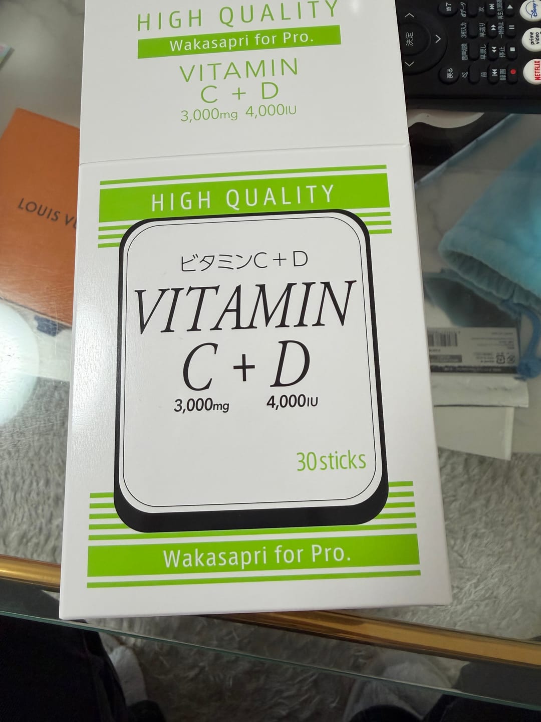 Customer photo review of ビタミンC+D -Wakasapri for Pro.