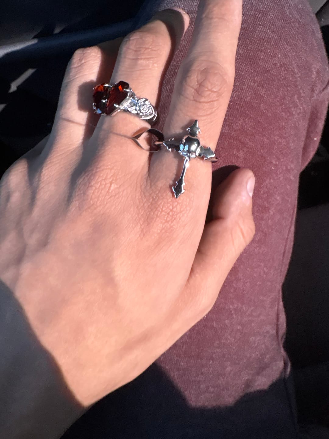 Customer photo review of DOWN YOUR THROAT RING