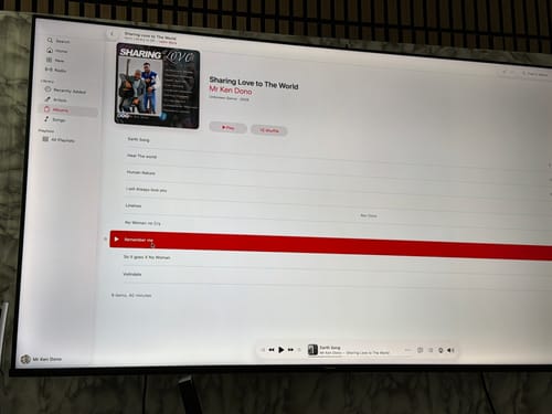 Customer photo review of Sharing love to the world_Album