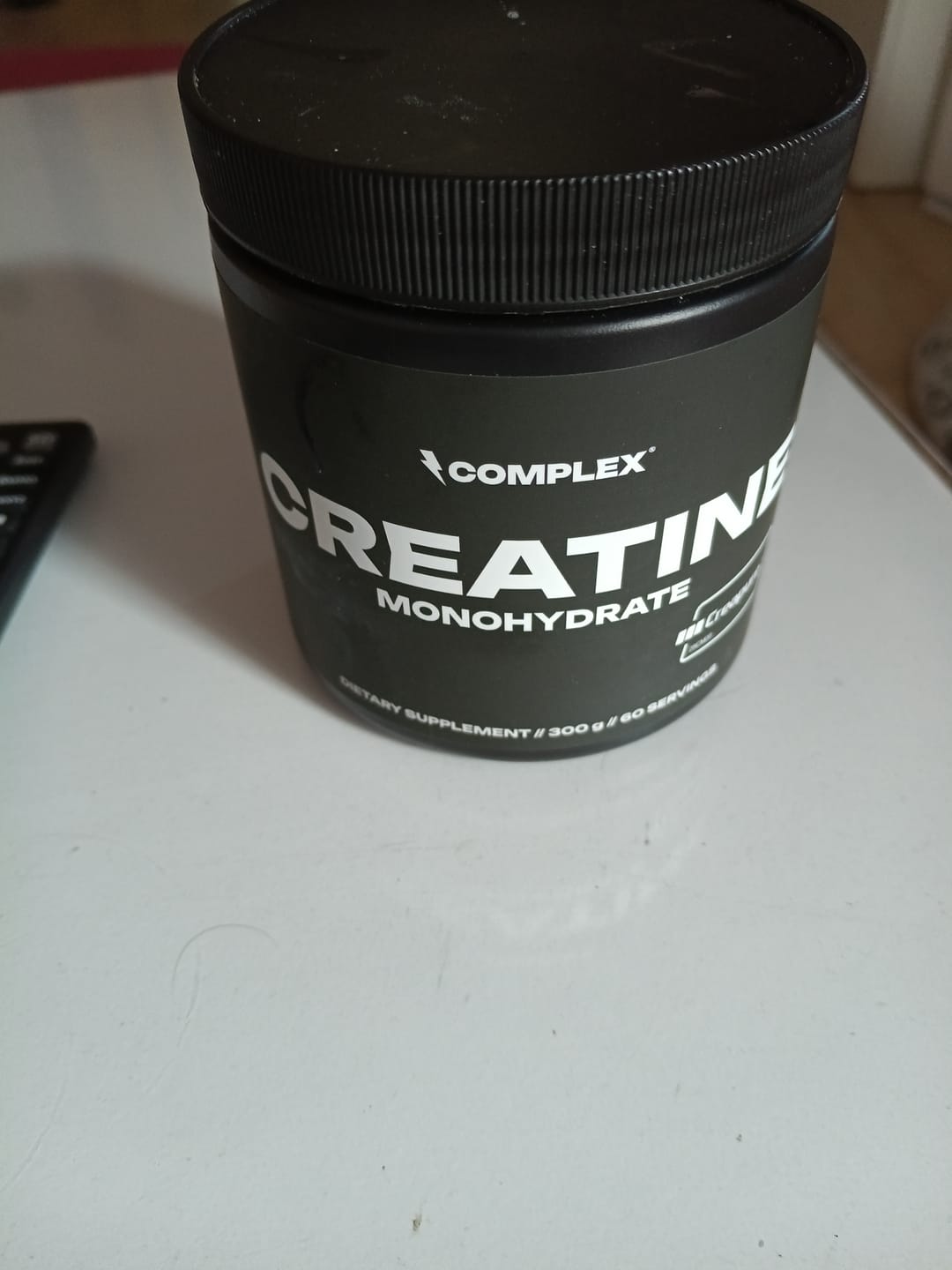 Customer photo review of Creatine Monohydrate