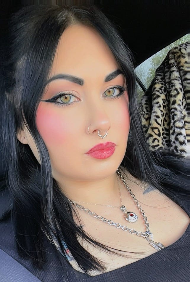 Customer photo review of EVIL EYE PENDANT