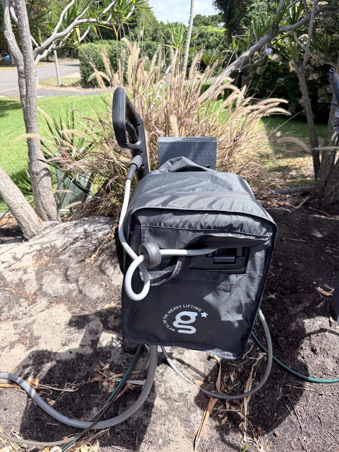 Customer photo review of Grandfalls Retractable Pressure Washer G20
