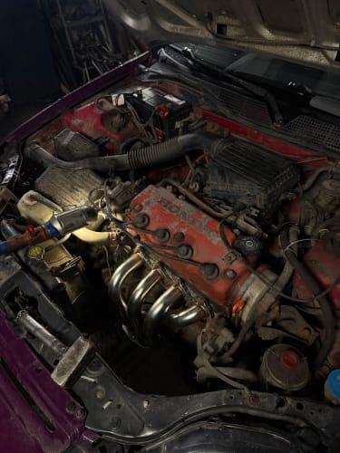 Customer photo review of D15 D16 Exhaust Manifold Header for 88-00 Civic EJ EG EH EK