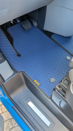 Customer photo review of Fußmatten für Van - Komplettset
