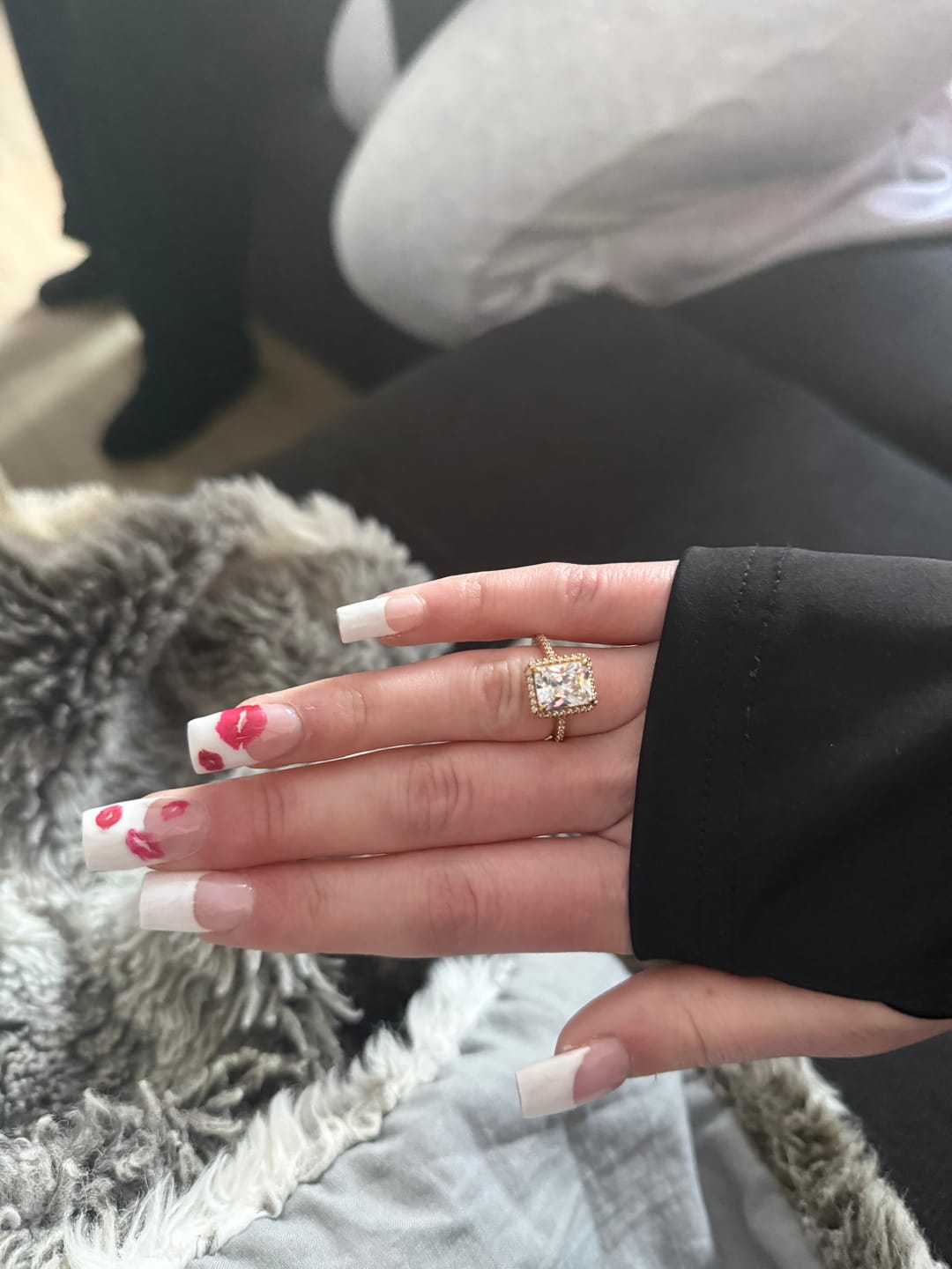 Customer photo review of Big Shine Ring | 18K vergoldet