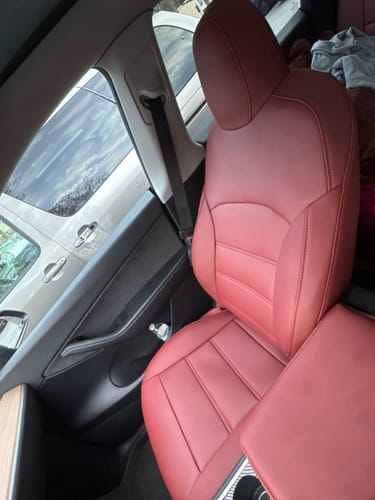 Customer photo review of Premium Custom-Fit Seat Covers