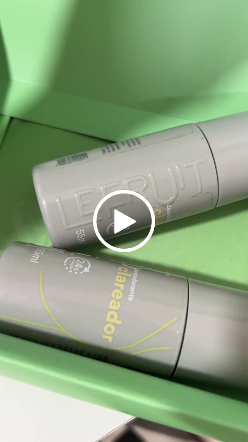 Customer video review of Desodorante Clareador