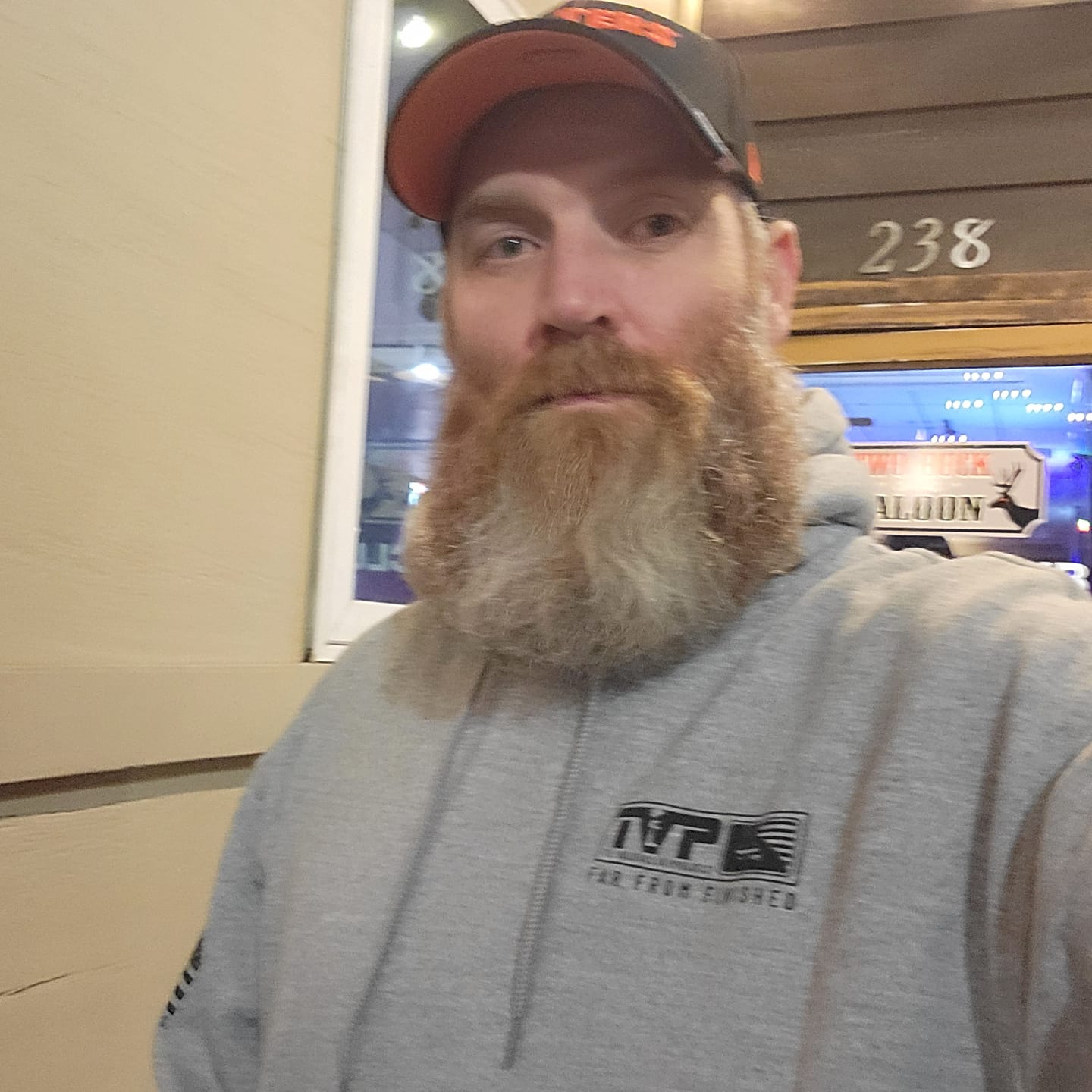 Customer photo review of Not Out Yet - Hoodie