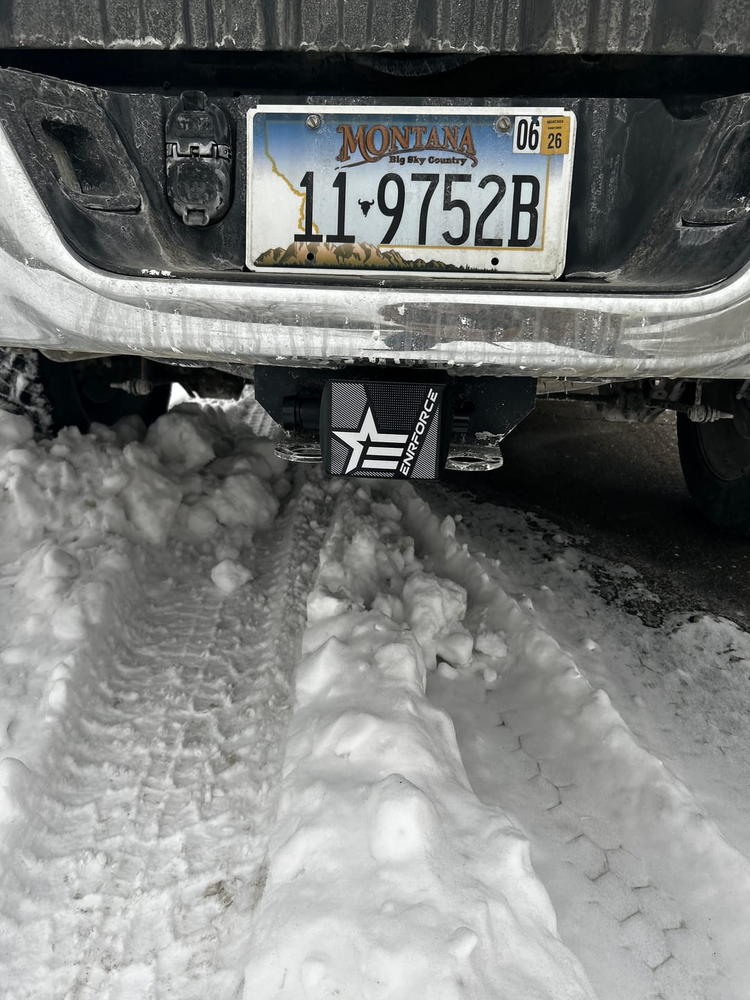 Customer photo review of Enrforce Tow Hitch Cover