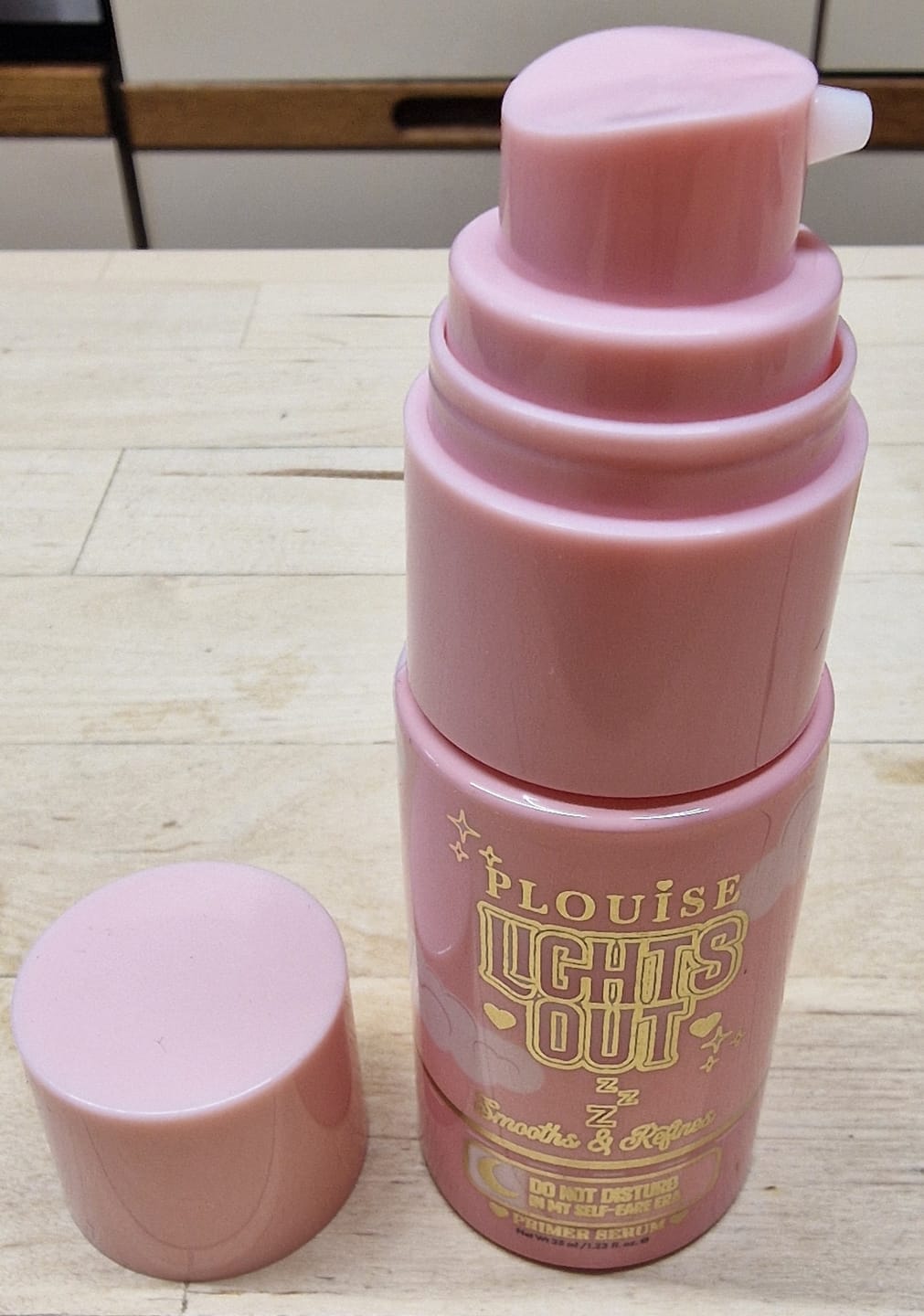Customer photo review of P.Louise Lights Out Primer Serum