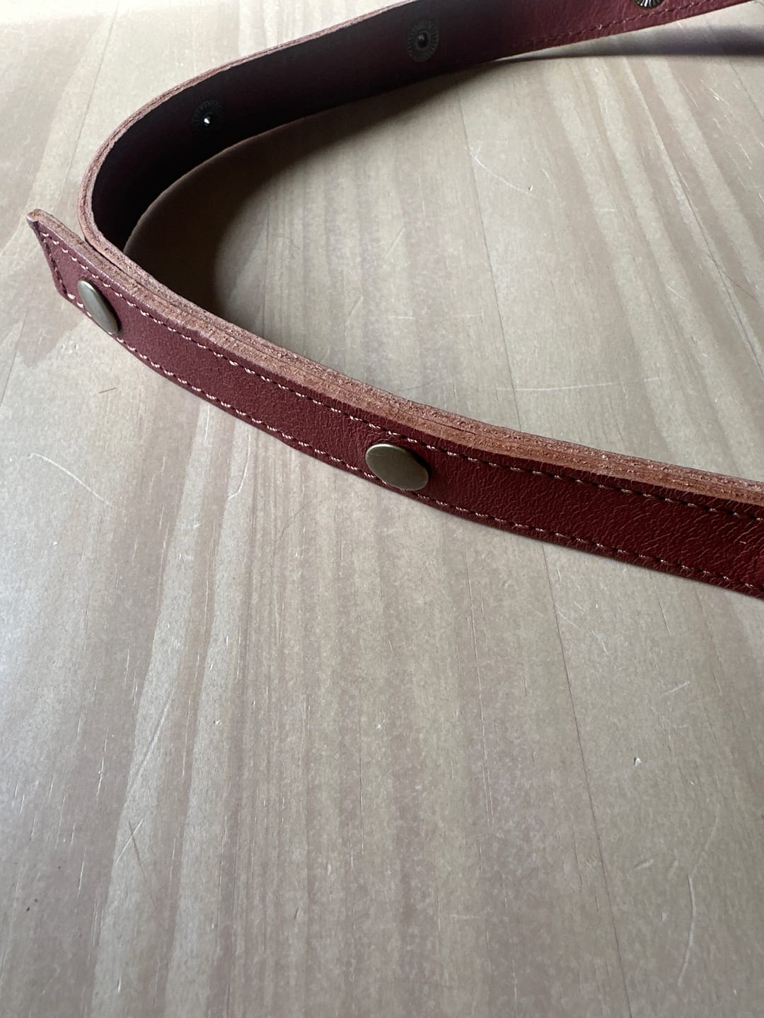Customer photo review of Cognac Original Straps