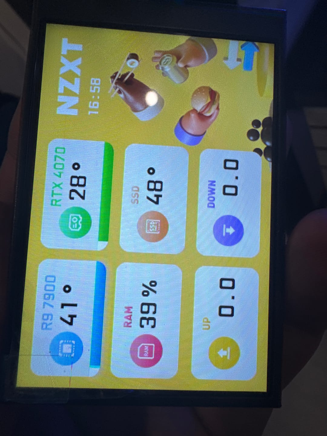 Customer photo review of Turzx 3.5" Akıllı Ekran