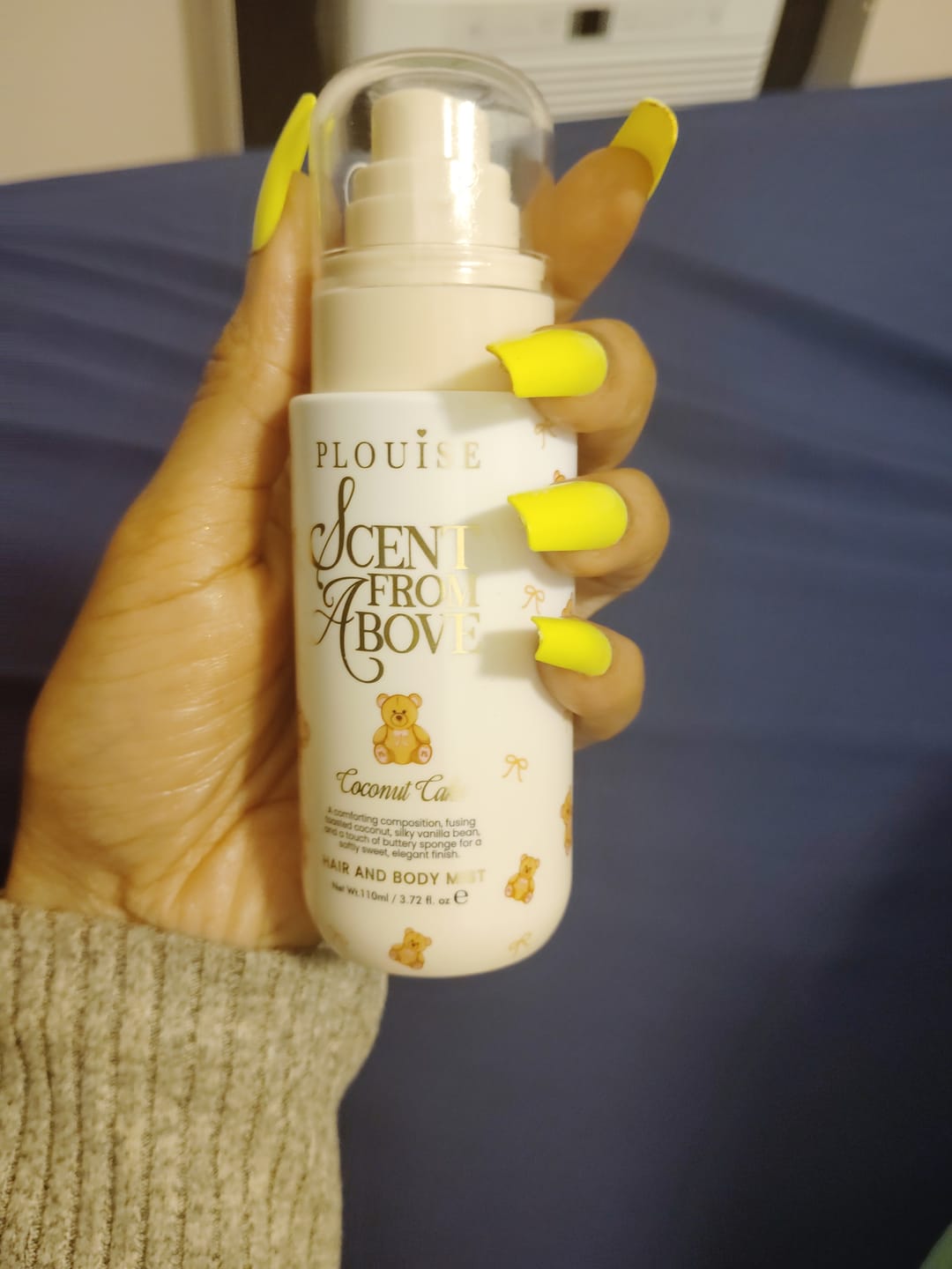 Customer photo review of P.Louise Scent From Above Hair and Body Mist