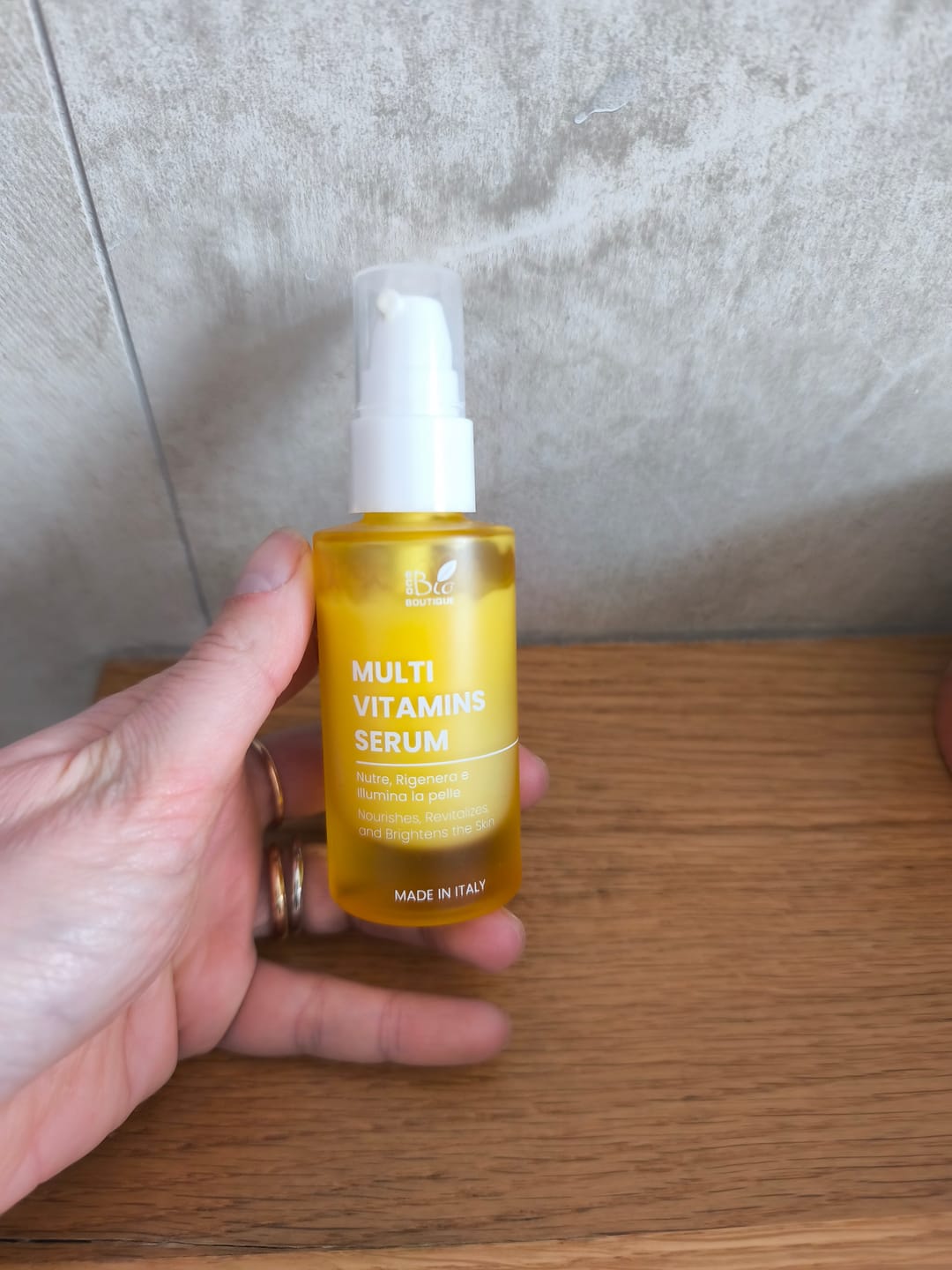 Customer photo review of Siero Multivitaminico