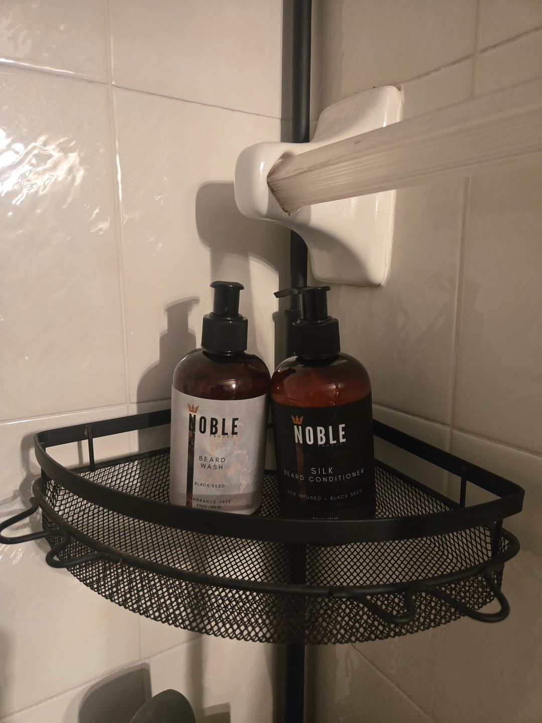 Customer photo review of BEARD WASH & SILK CONDITIONER COMBO | Revitalizing Care | Honey & Silk Infused | 8oz per