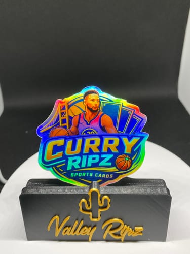 Customer photo review of 100 2.5" Custom Holographic Stickers
