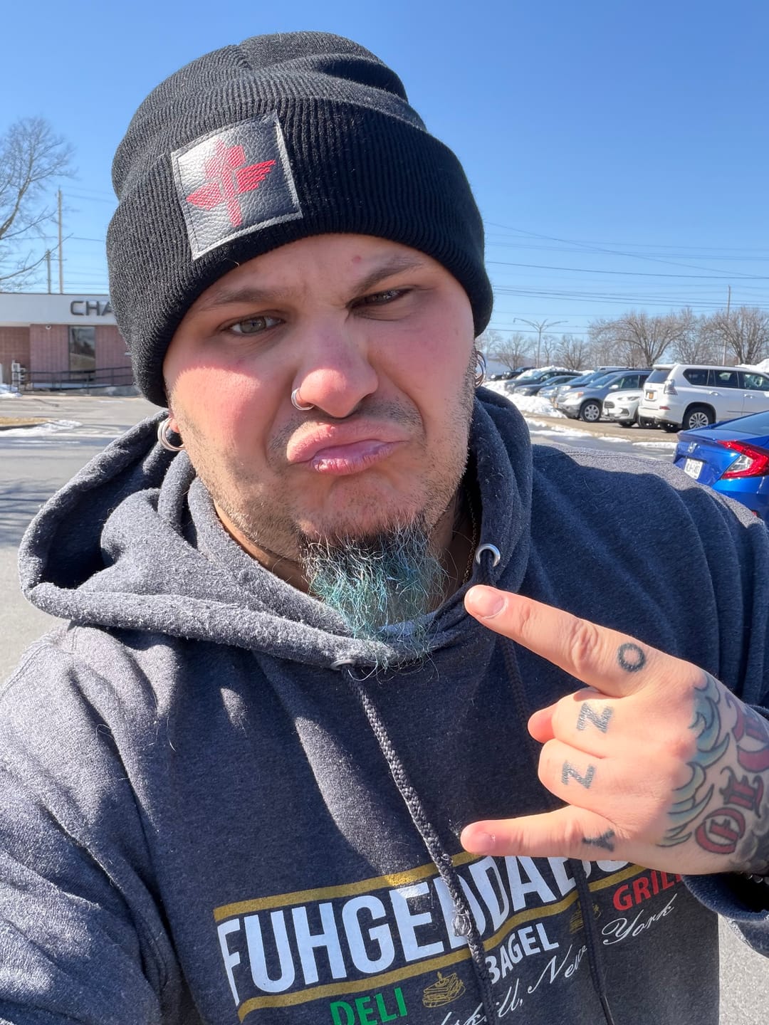 Customer photo review of Manowar Beanie Hat With SOTH