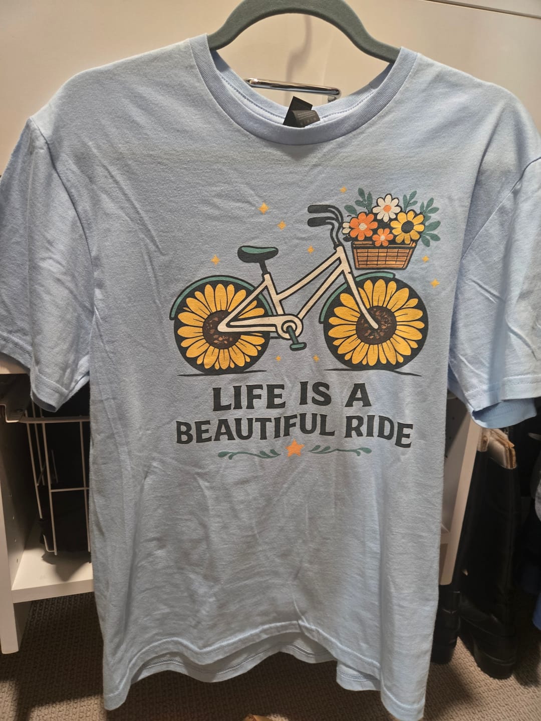 Customer photo review of Beautiful Ride T-Shirt