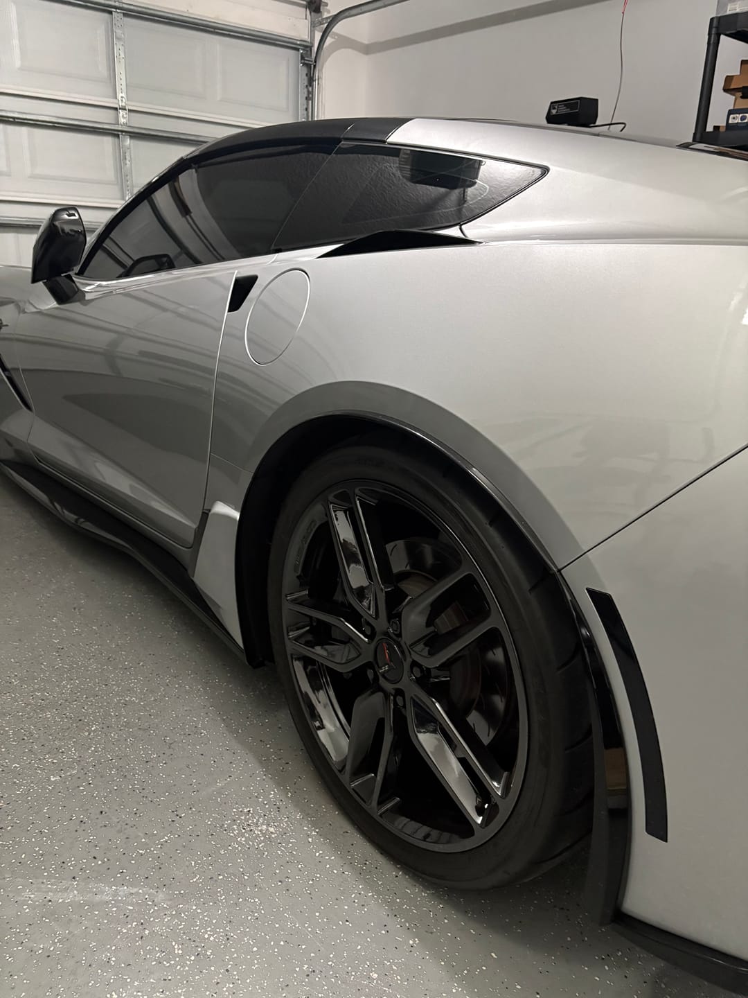 Customer photo review of Corvette C7 Base Rear Quarter Extension