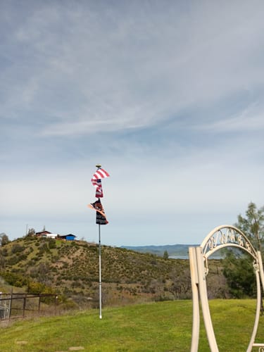 Customer photo review of 4' x 6' American Flag