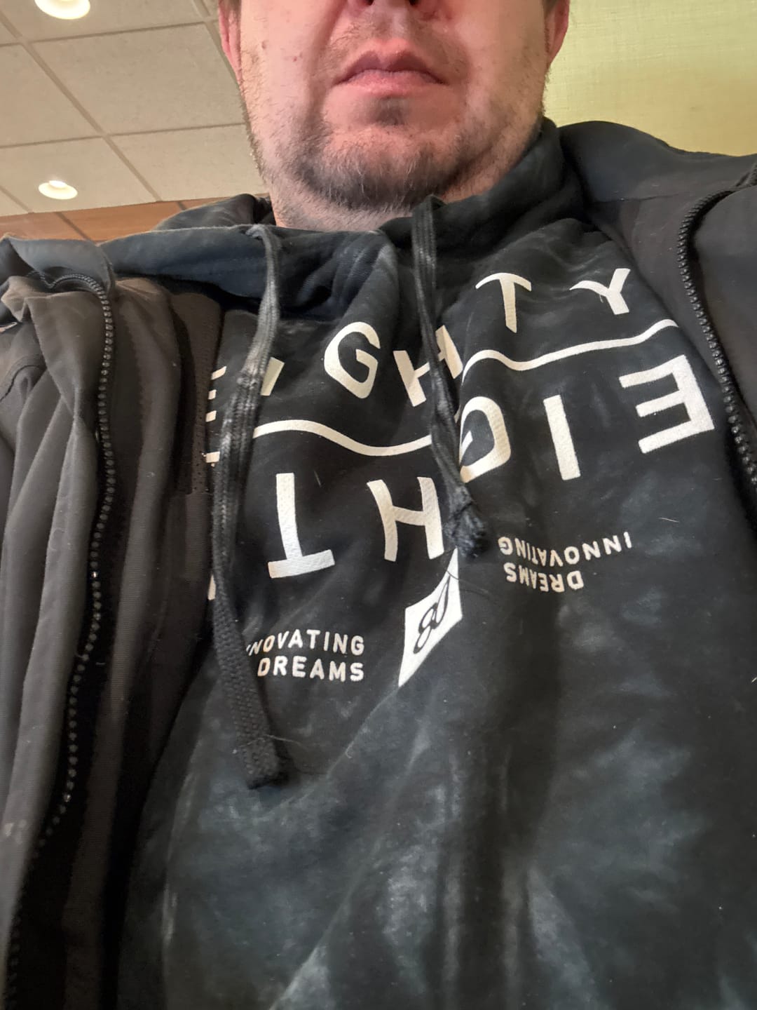 Customer photo review of 80Eighty® TieDye Mirror Hoodie