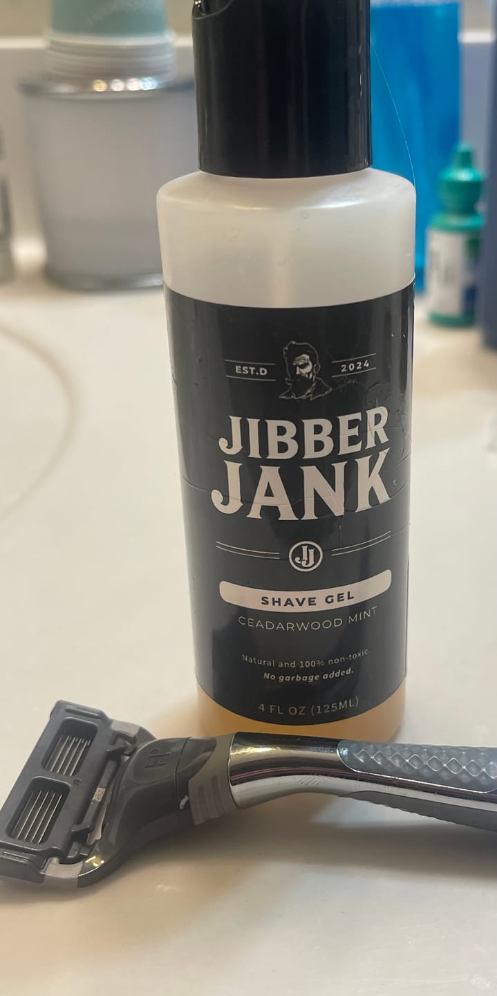 Customer photo review of Shave Gel