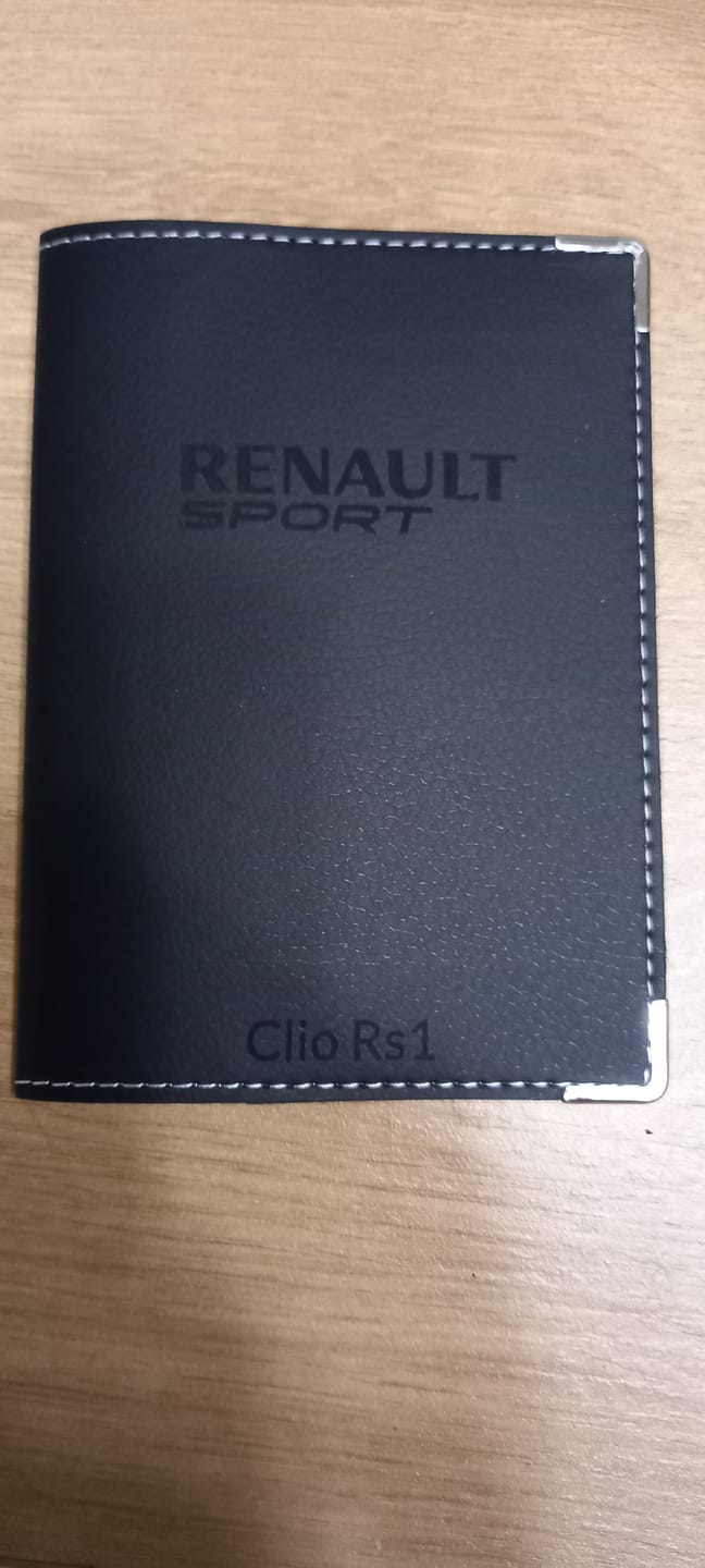 Customer photo review of Porte Carte Grise Personnalisé