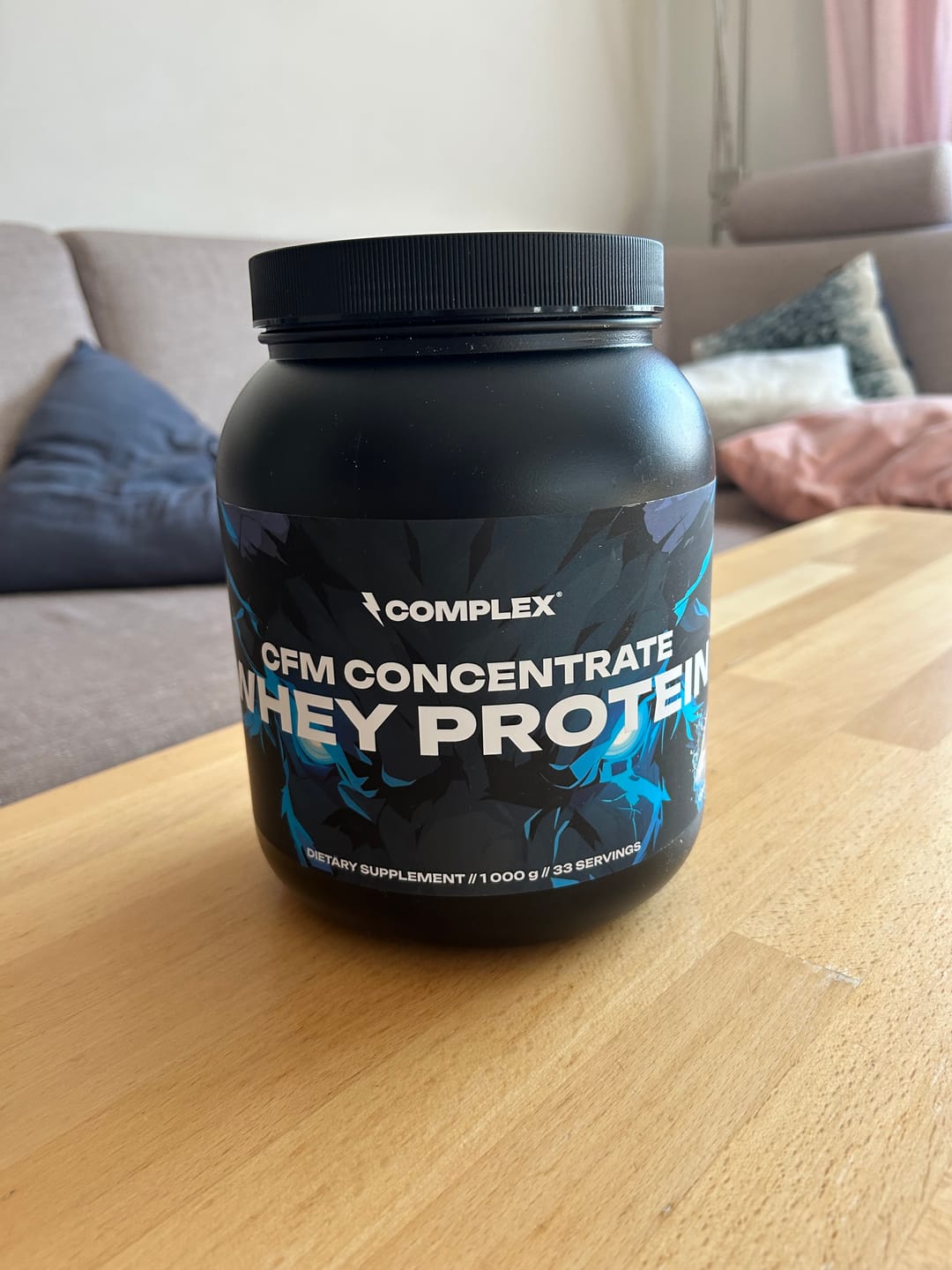 Customer photo review of CFM Whey Protein