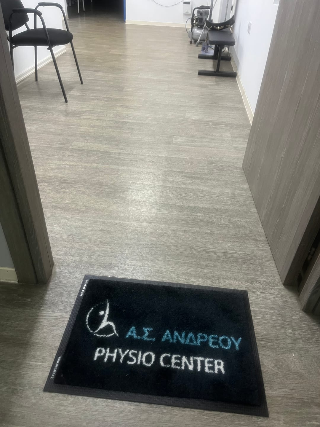 Customer photo review of Custom Indoor Logo Mat