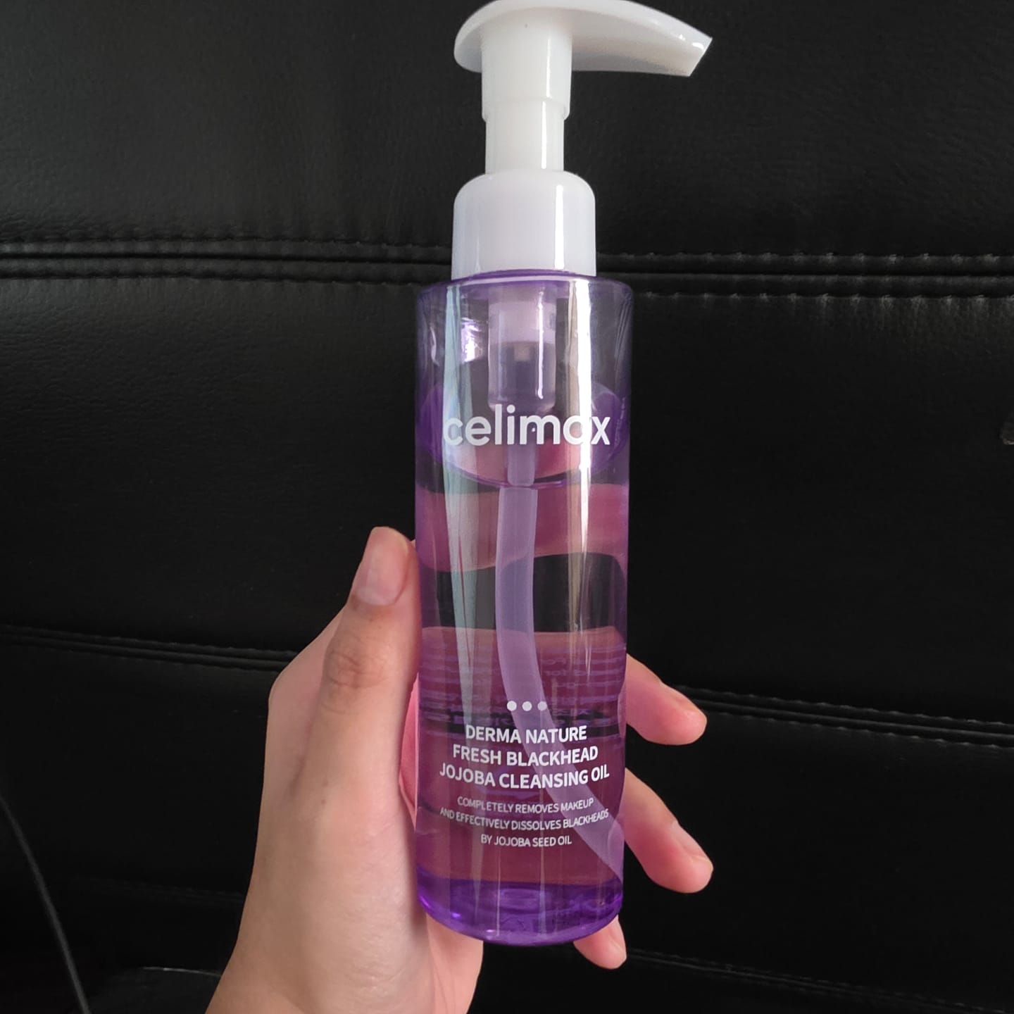 Customer photo review of Derma Nature Fresh Blackhead Jojoba Cleansing Oil