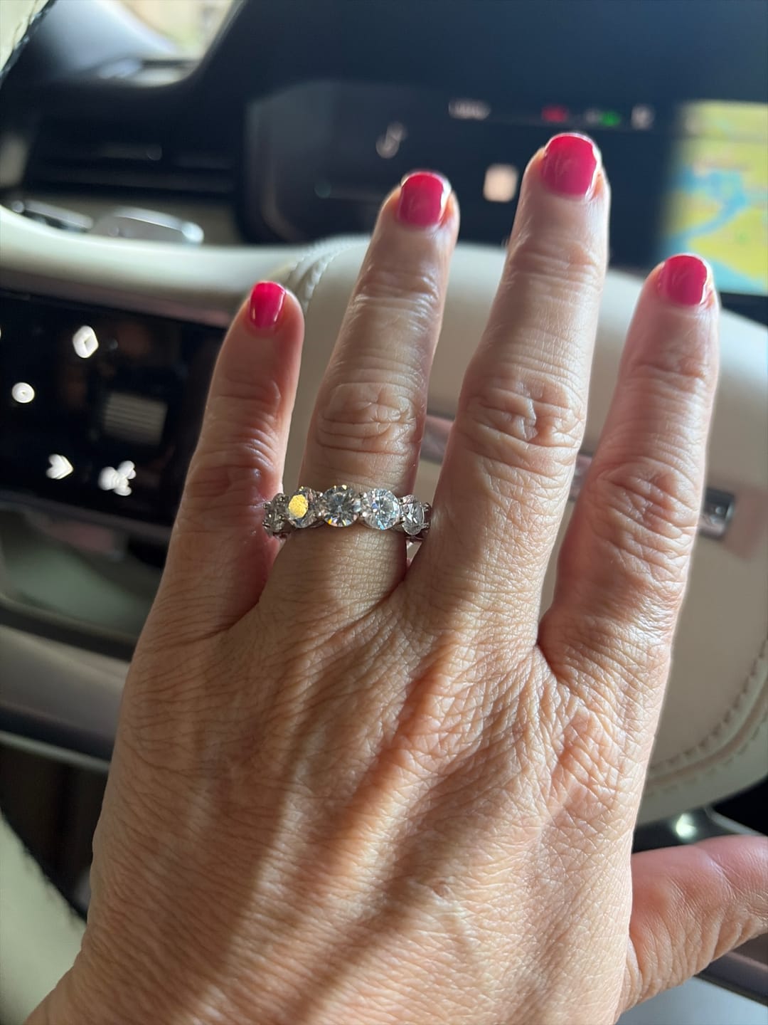 Customer photo review of Classic Wedding Band