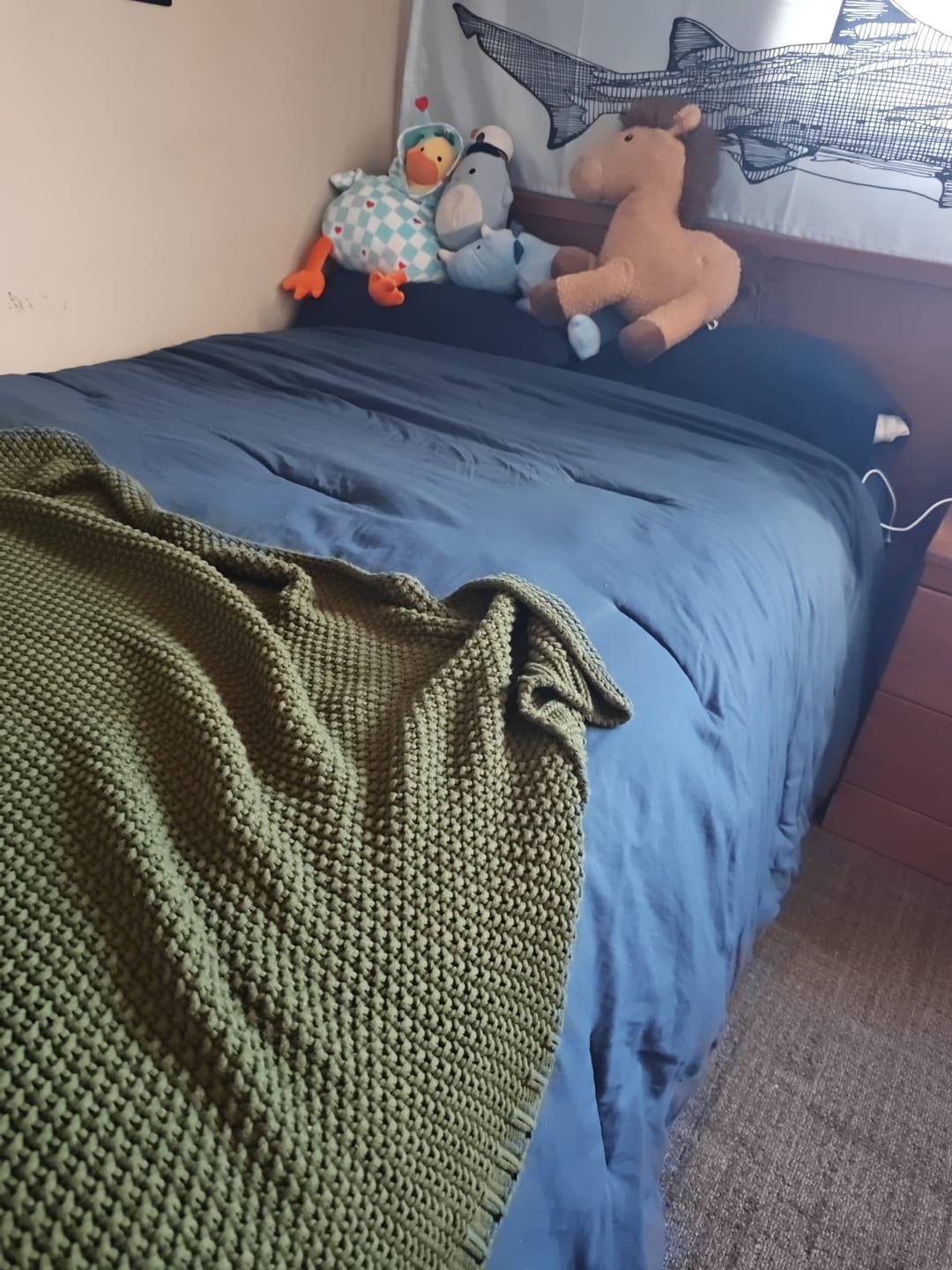 Customer photo review of Temperature Control Dual-Layer Comforter