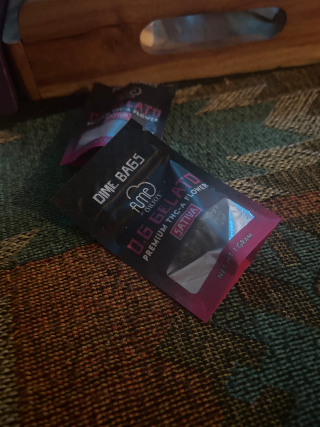Customer photo review of Fume Mango Kush – 1g Premium THCA Hybrid Flower